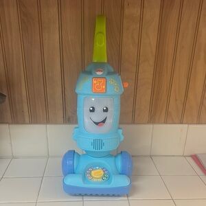 Fisher-Price Blue and Green Learning Vacuum